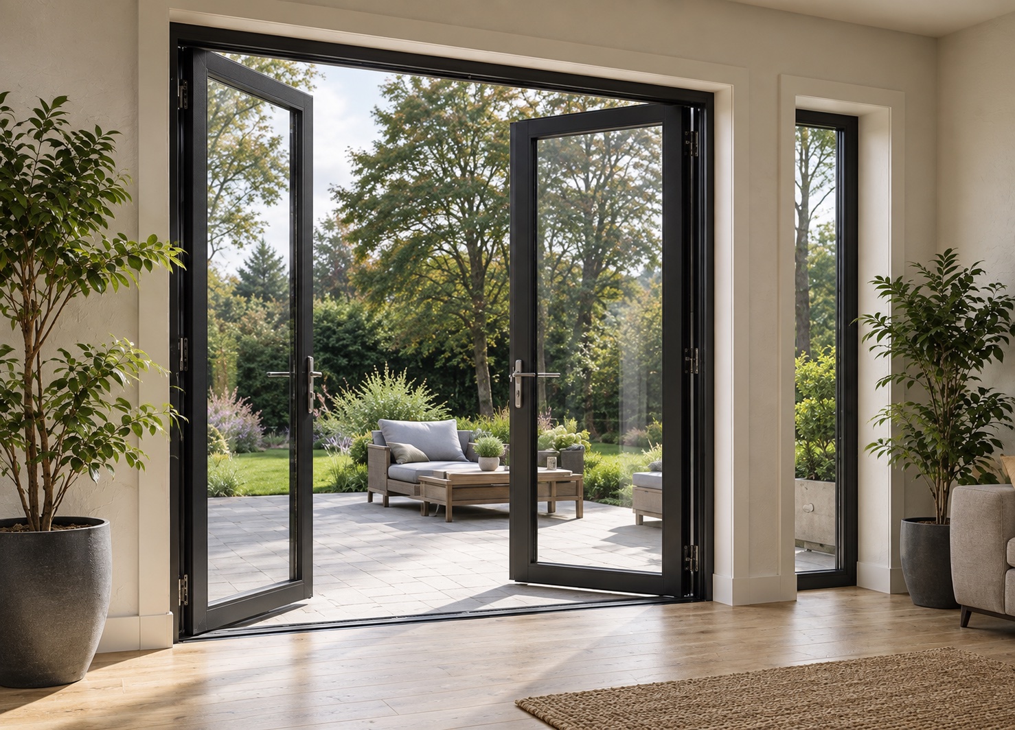 Porte-fenêtre aluminium
